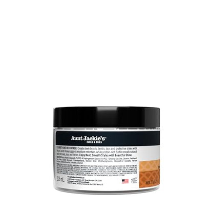Aunt Jackie's Award-Winning Braid + Twist Collection Hold Tight Braid & Twist Gel with Extra Firm Hold, 7.5oz