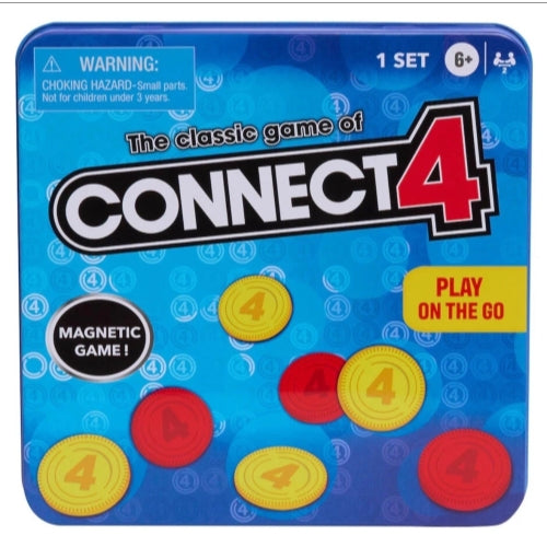 Hasbro CONNECT 4 Classic Game Play on The Go Magnetic Set Age 6+