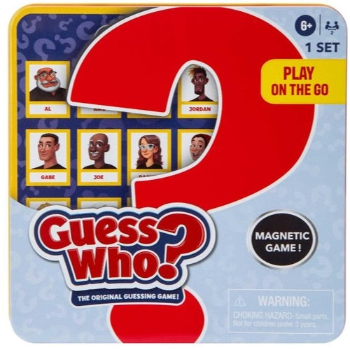 Hasbro GUESS WHO ? Play on The Go Magnetic Original Guessing Game Set Age 6+