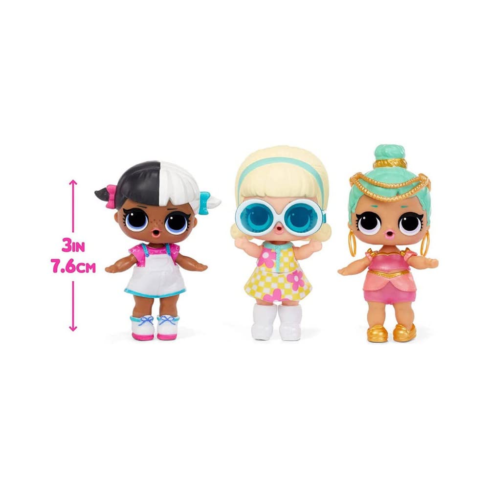 L.O.L. Surprise! Color Change Dolls - 7 Surprises with Outfit, Accessories, and Ball - Toys for Kids Ages 4-7+ Years
