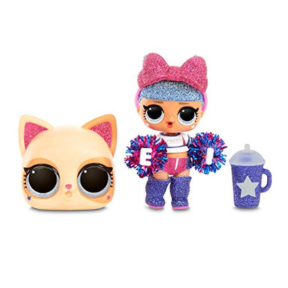 L.O.L. Surprise! All-Star BBS Sports Series 2 Cheer Team Sparkly Dolls with 8 Surprises Including Trading Card, Bottle, Pompom, Shoes, Cheer Uniform, Secret Message, Accessories | Ages 4-15