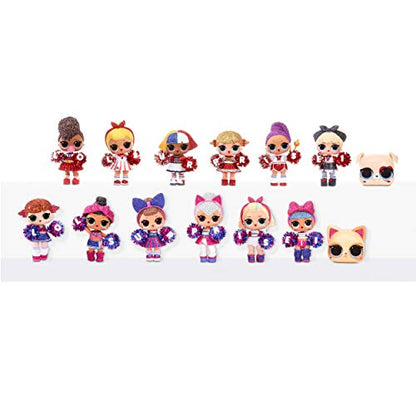 L.O.L. Surprise! All-Star BBS Sports Series 2 Cheer Team Sparkly Dolls with 8 Surprises Including Trading Card, Bottle, Pompom, Shoes, Cheer Uniform, Secret Message, Accessories | Ages 4-15