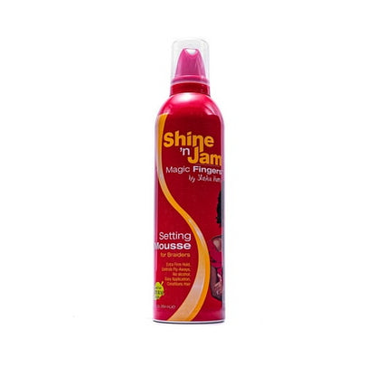 Shine ‘n Jam® Magic Fingers® Unisex Setting Mousse 12 fl.oz., Moisturizing 2 Pack