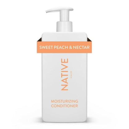Native hair Conditioner, Sweet Peach & Nectar, Silicone Free, Sulfate Free, Paraben Free