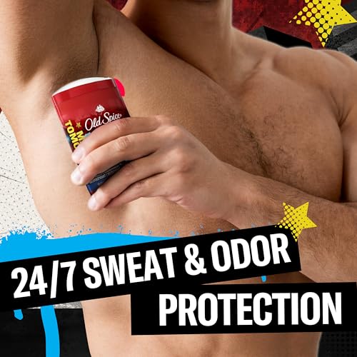 Old Spice Antiperspirant and Deodorant for Men, 24/7 Freshness & Lasting Scent, 24/7 Long Lasting Sweat & Odor Protection, Smell Like a Hero, Superman, Bright Citrus and Cosmos Scent, 2.6 oz (2 Pack)