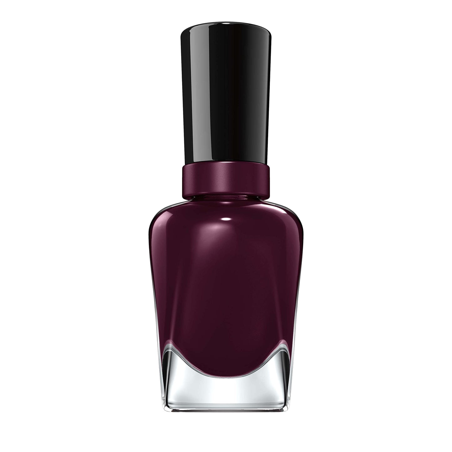 Sally Hansen Miracle Gel, Cabernet With Bae, Long Lasting, Gel-Like Formula, No UV Lamp Needed, Opaque, Shiny Red Nail Polish