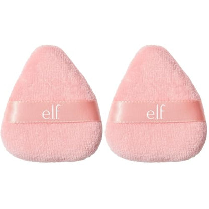 e.l.f. Halo Glow Powder Puff, Soft, Reusable Powder Puff For Applying Loose Or Pressed Powders, Easily Conforms To The Face, Vegan & Cruelty-free  (Pack of 2)