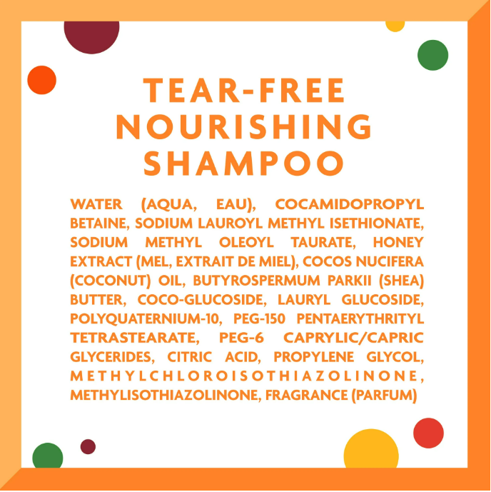 Cantu Care for Kids TearFree Nourishing Shampoo, Coconut, 8 Fl Oz