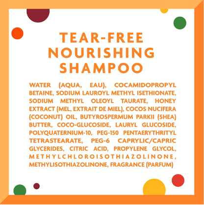 Cantu Care for Kids TearFree Nourishing Shampoo, Coconut, 8 Fl Oz