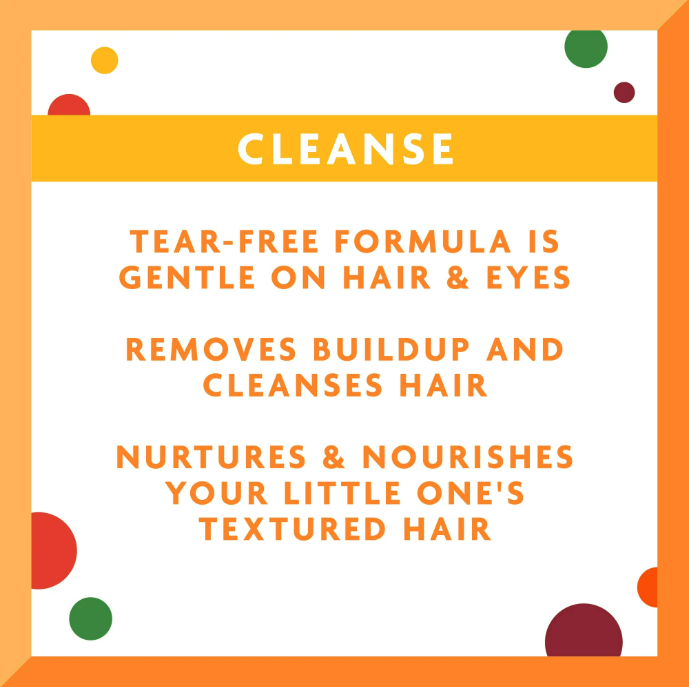 Cantu Care for Kids TearFree Nourishing Shampoo, Coconut, 8 Fl Oz