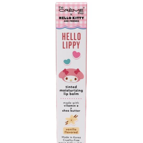 3 Pack -The Creme Shop Hello Kitty Hello Lippy Tinted Moisturizing Lip Balms