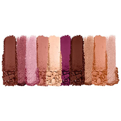 wet n wild Color Icon 10-Pan Eyeshadow Makeup Palette, Long Lasting, Shimmer, Metallic, Glittery, Matte, Rich Smooth Pigment, Cruelty Free - Pink Heart And Sol