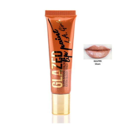 L.A. Girl Glazed Lip Paint, GLG795, Gleam