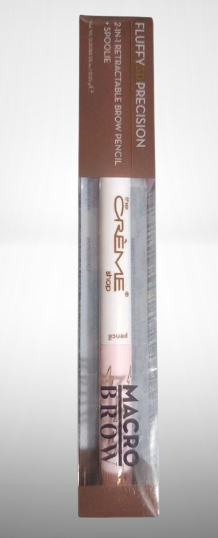 THE CREME SHOP Macro Brow Fluffy 3d Precision - Pencil, Soft Brown