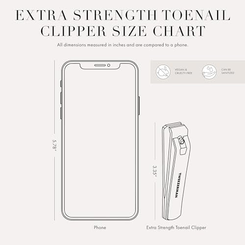 Tweezerman Extra Strength Toenail Clipper