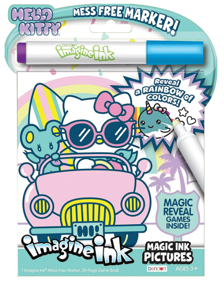 Bendon Magic Ink Pictures Bk Hello Kitty