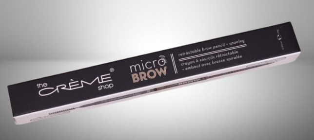 The Creme Shop Micro Brow Pencil, Auburn, Presentation May Vary