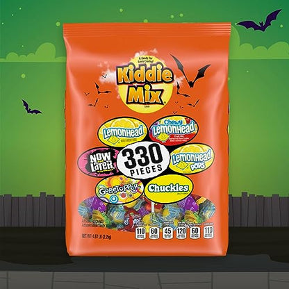 Assorted Halloween Candy, Kiddie Mix, 330ct Bag