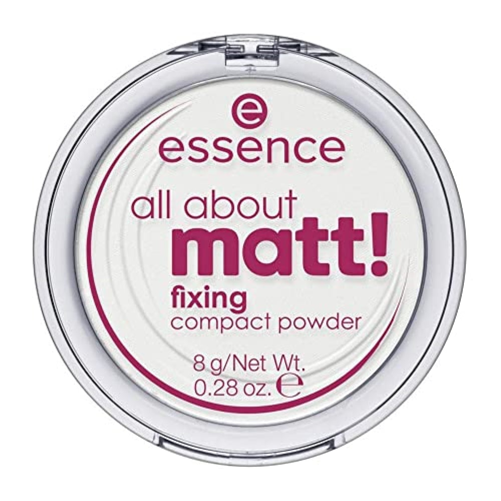 essence | All About Matt! Fixing Compact Powder | Translucent - For All Skin Tones and Types