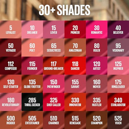 Maybelline Super Stay Matte Ink Liquid Lipstick Makeup, Long Lasting High Impact Color, Up to 16H Wear, Loyalist, Light Pink Beige, 1 Count, Packaging May Vary