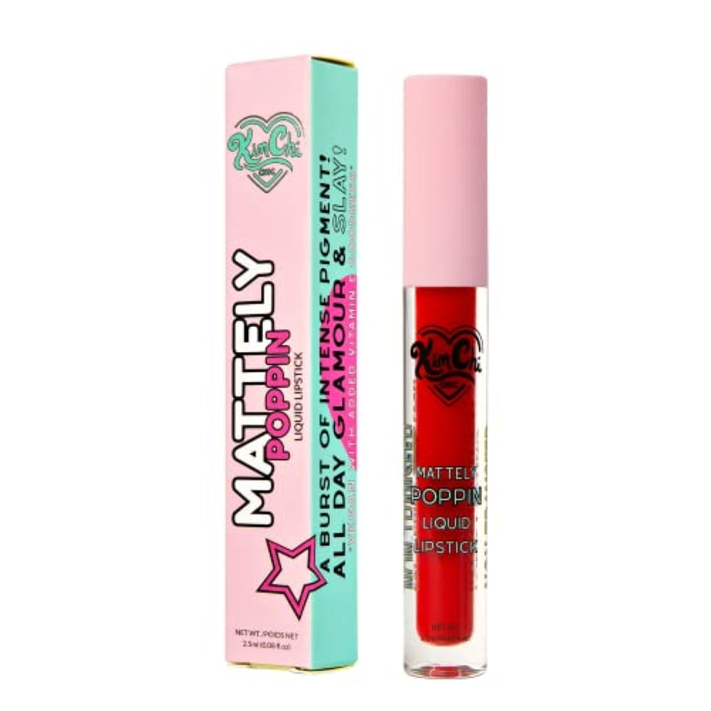 Kimchi Chic MPLL-Mattely Poppin Liquid Lipstick-09-Woww! – Kasa Style