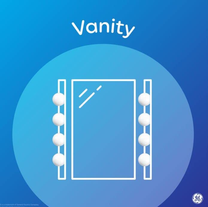 GE LED Globe Light Bulbs, 4 Watts (40 Watt Equivalent) Soft White, Frosted Finish, Candelabra Base, Dimmable (2 Pack)