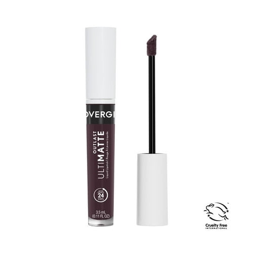COVERGIRL Outlast UltiMatte One Step Liquid Lip Color, Cabernet With Bae, 0.12 oz, Lipstick, Lip Gloss, Matte Lipstick, Transfer Resistant, Moisturizing, Vegan