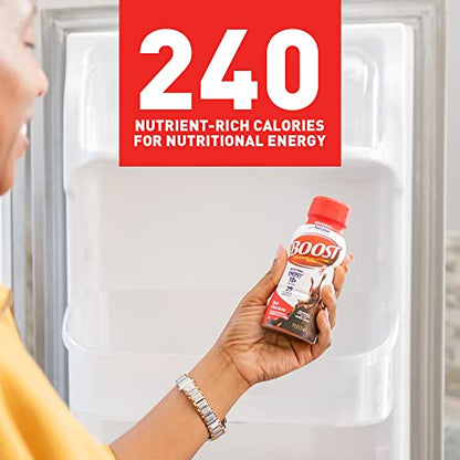 Pack of 23 BOOST Original Nutritional Drinks, Rich Chocolate, 8 Fl Oz EXJUN26