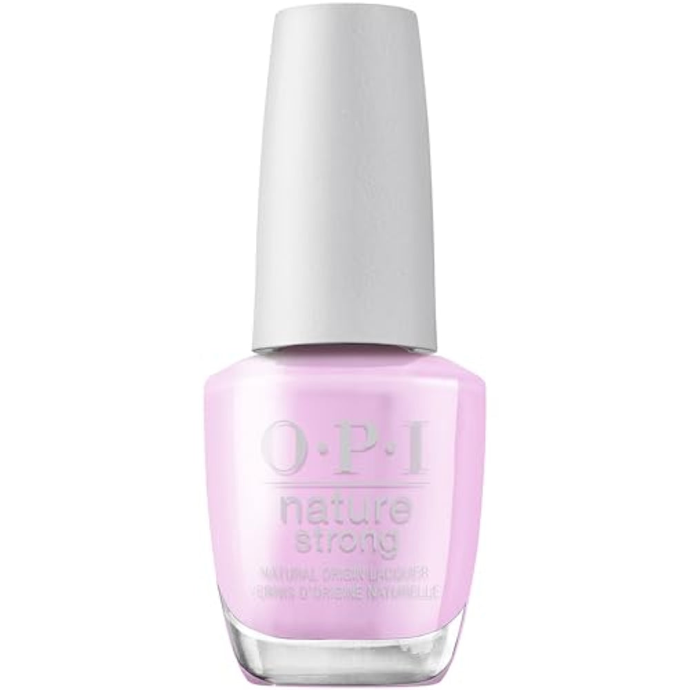 OPI Nature Strong Natural Mauvement | Opaque Soft Purple Crème Natural Origin Nail Polish | Plant Based, Vegan, Cruelty Free