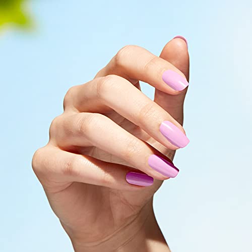 OPI Nature Strong Natural Mauvement | Opaque Soft Purple Crème Natural Origin Nail Polish | Plant Based, Vegan, Cruelty Free