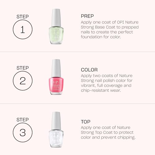 OPI Nature Strong Natural Mauvement | Opaque Soft Purple Crème Natural Origin Nail Polish | Plant Based, Vegan, Cruelty Free