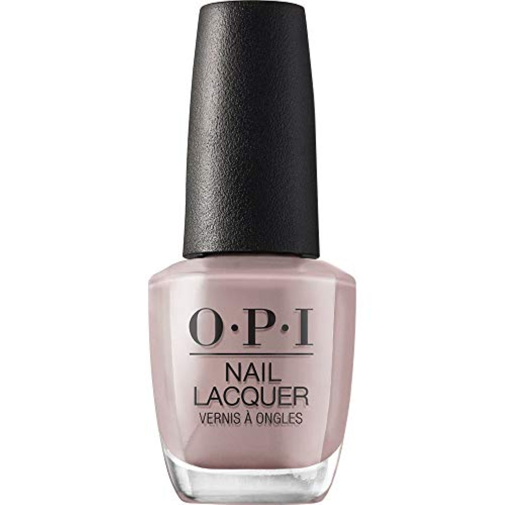 OPI Nail Lacquer Berlin There Done That | Opaque Dark Brown Crème Chip Resistant Nail Polish | Fast Drying, Streak Free