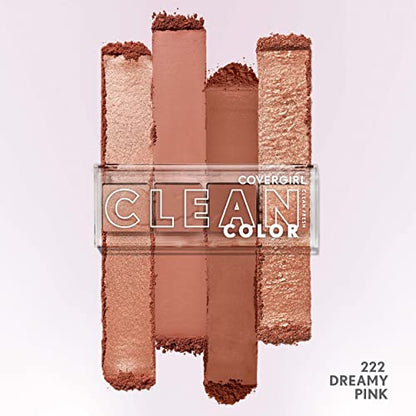 COVERGIRL Clean Fresh Color Clean Eyeshadow Dreamy Pink
