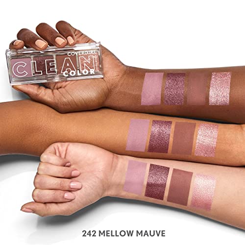 COVERGIRL Clean Fresh Color Clean Eyeshadow Mellow Mauve