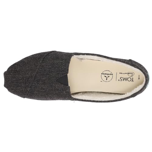 TOMS Women's Alpargata Loafer Flat, Smoke Grey Repreve, Size 7
