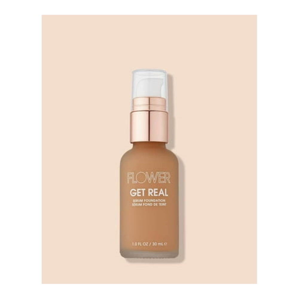 FLOWER BEAUTY Get Real Serum Foundation - Hazelnut, 1 ea