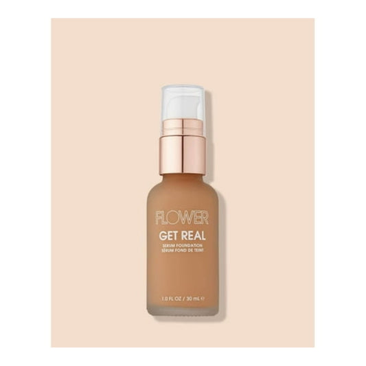 FLOWER BEAUTY Get Real Serum Foundation - Hazelnut, 1 ea