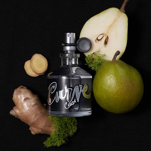 Curve Men's Cologne Fragrance Spray, Casual Day or Night Scent, Curve Crush, 2.5 Fl Oz