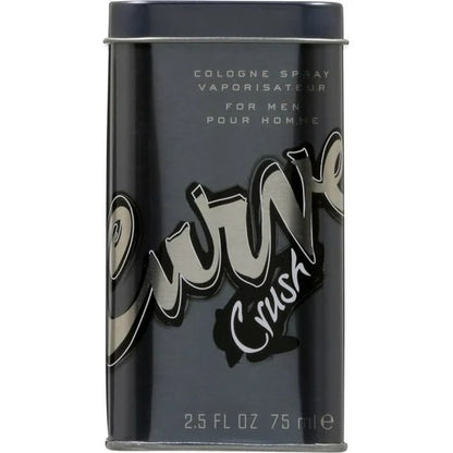 Curve Men's Cologne Fragrance Spray, Casual Day or Night Scent, Curve Crush, 2.5 Fl Oz