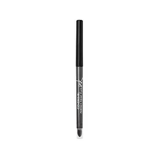 COVERGIRL Perfect Point Plus Ink Gel Eye Pencil, Pigmented, Long-Wearing, Vegan Formula, Metallic Slate 290, 0.01oz