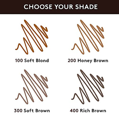 COVERGIRL - Easy Breezy Brow 24HR Brow Ink Pen™, dual applicator, ultra-precise felt-tip, spoolie comb, water-resistant, lightweight, 100% Cruelty-Free