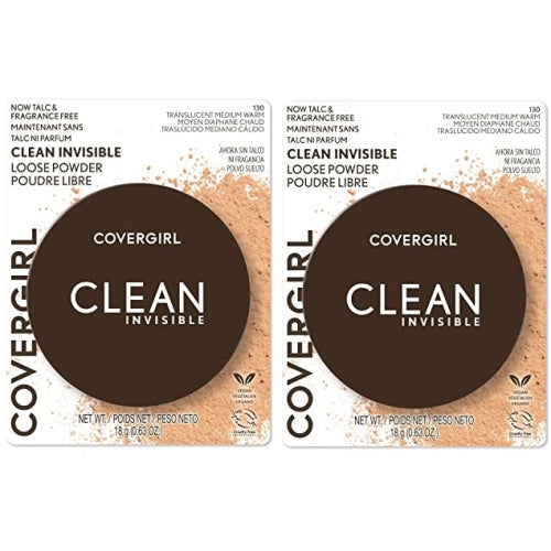2 Pack Clean Invisible Loose Powder Translucent Medium Warm