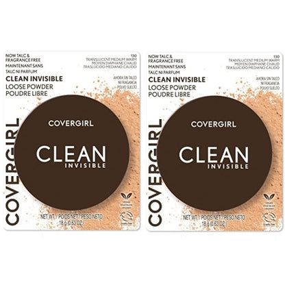 2 Pack Clean Invisible Loose Powder Translucent Medium Warm