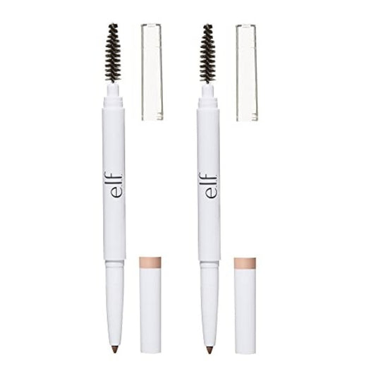e.l.f. Instant Lift Brow Pencil, Dual-Sided, Precise, Fine Tip, Shapes, Defines, Fills Brows, Contours, Combs, Tames, Blonde, 0.006 Oz (Pack of 2)