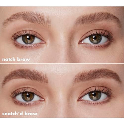 e.l.f. Instant Lift Waterproof Brow Pencil, Long-Lasting Eyebrow Pencil For Grooming & Shaping Brows, Vegan & Cruelty-free, Deep Brown (Pack of 2)