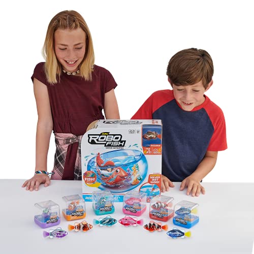 Robo Alive Robo Fish 7126 Robotic Fish S1 PLAYSET Bulk, Assorted Colours, 13.5 x 30 x 28.5 Centimeters