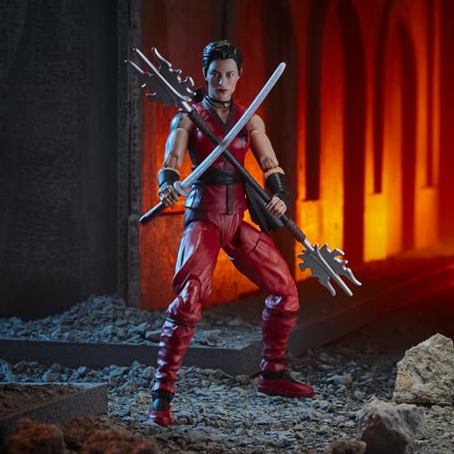 G.I. Joe Classified Series #124, Kim Jinx Arashikage, Collectible 6-Inch Ninja Action Figure with 7 Accessories