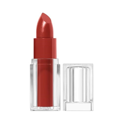 CoverGirl Clean Lip Color, Cinnablaze, Satin Finish, Squalane, Avocado & Aloe, Carmine-Free, Non-Drying, 0.12oz