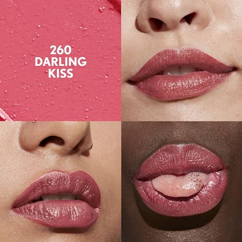 CoverGirl Clean Lip Color, Darling Kiss, Satin Finish, Squalane, Avocado & Aloe, Carmine-Free, Non-Drying, 0.12oz