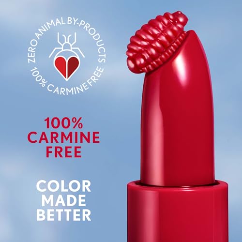 CoverGirl Clean Lip Color, Darling Kiss, Satin Finish, Squalane, Avocado & Aloe, Carmine-Free, Non-Drying, 0.12oz